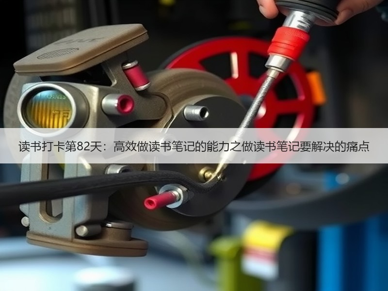 读书打卡第82天：高效做读书笔记的能力之做读书笔记要解决的痛点