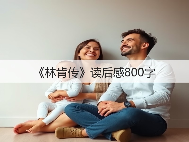 《林肯传》读后感800字