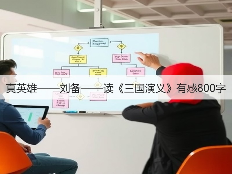 真英雄——刘备——读《三国演义》有感800字