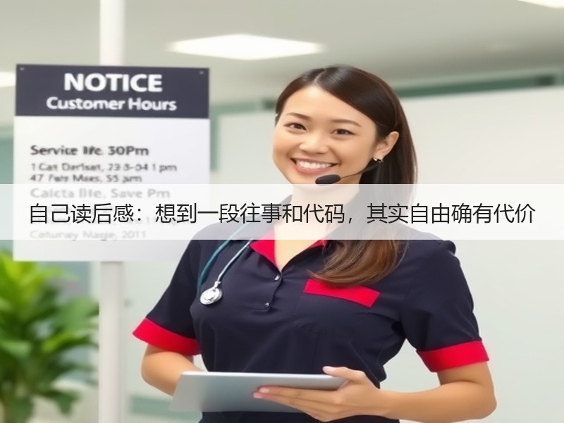 自己读后感：想到一段往事和代码，其实自由确有代价