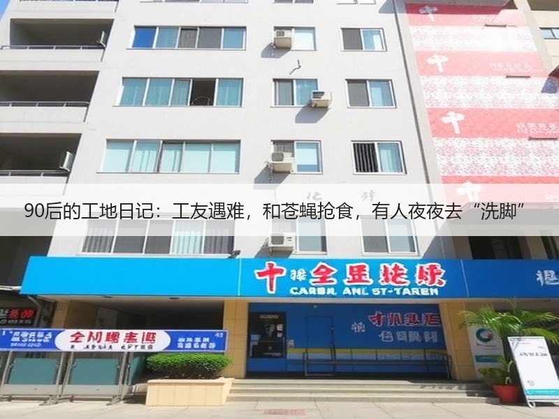 90后的工地日记：工友遇难，和苍蝇抢食，有人夜夜去“洗脚”