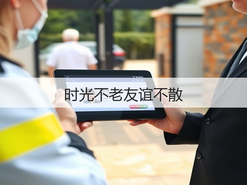 时光不老友谊不散