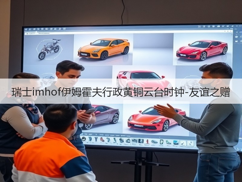 瑞士imhof伊姆霍夫行政黄铜云台时钟-友谊之赠
