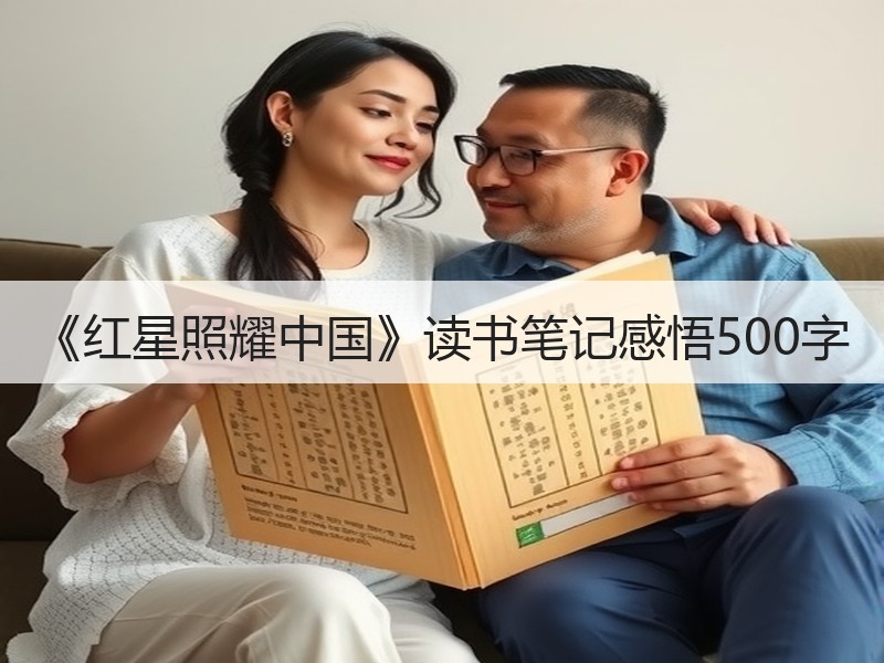 《红星照耀中国》读书笔记感悟500字