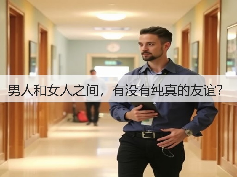 男人和女人之间，有没有纯真的友谊？