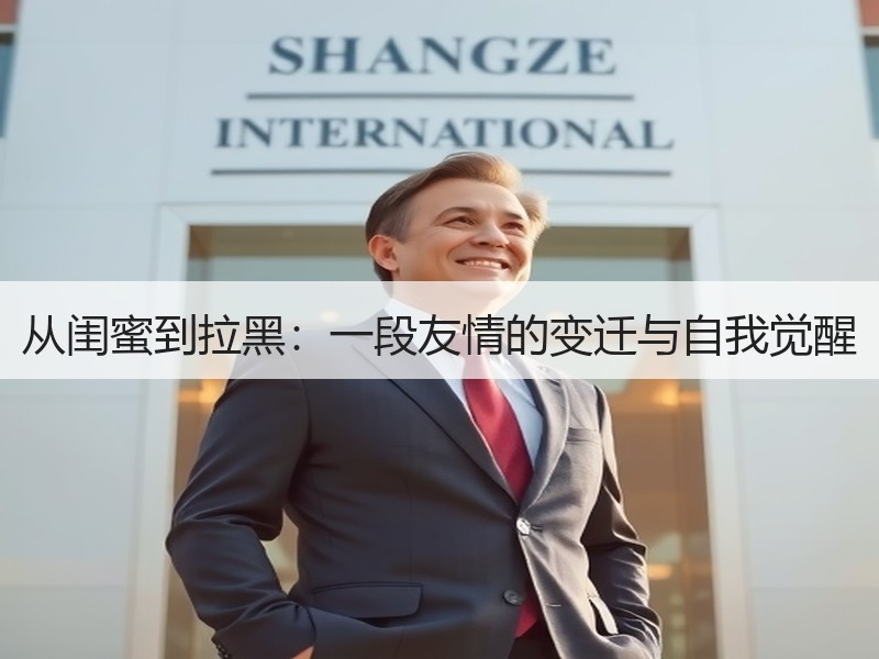 从闺蜜到拉黑：一段友情的变迁与自我觉醒