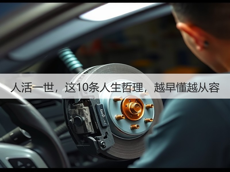 人活一世，这10条人生哲理，越早懂越从容